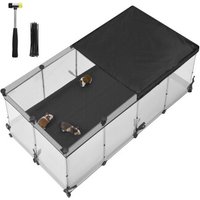 SONGMICS Kleintiergehege käfig mit Atmungsaktives Gewebe oben SONGMICS Kleintiergehege käfig mit Atmungsaktives Gewebe oben von SONGMICS