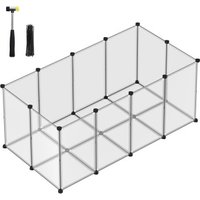 SONGMICS L-XXL Freigehege mit Bodenplatten von SONGMICS
