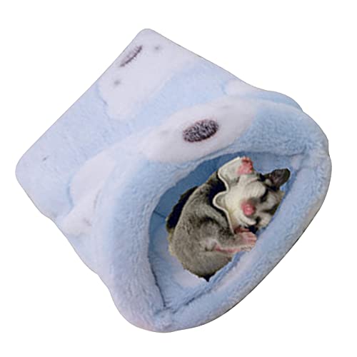SOONHUA Katzenhöhle Bett Abnehmbarer Haustierbett Schlafsack Meereshaus für Kätzchen Welpen Kleine Hunde Tiere Igel Ratten Hamster von SOONHUA
