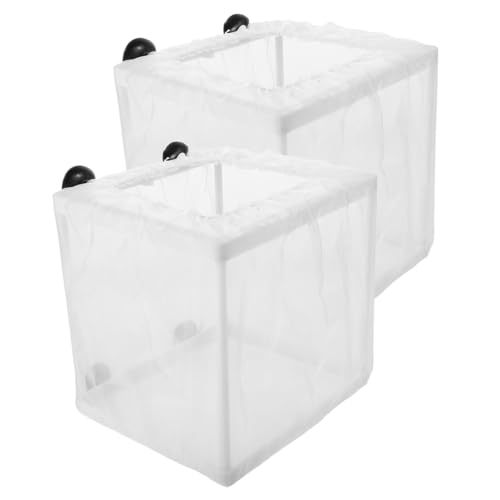 SOPOTUTU 2 Stück Fischzuchtbox mit Feinem Netz Transparente Isolationsbox für Aquarium Verbesserte Wasserzirkulation Wiederverwendbar Geeignet für Guppy Betta Garnelen Aufzucht SOPOTUTU 2 Stück Fischzuchtbox mit Feinem Netz Transparente Isolationsbox für Aquarium Verbesserte Wasserzirkulation Wiederverwendbar Geeignet für Guppy Betta Garnelen Aufzucht von SOPOTUTU