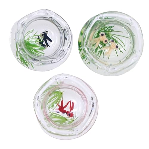 SOPOTUTU 3Stücke Aquarium für Häuser DIY Aquarium Ornament für Kreative Raumgestaltung für Kleine Räume und Vielseitige Dekoration von SOPOTUTU