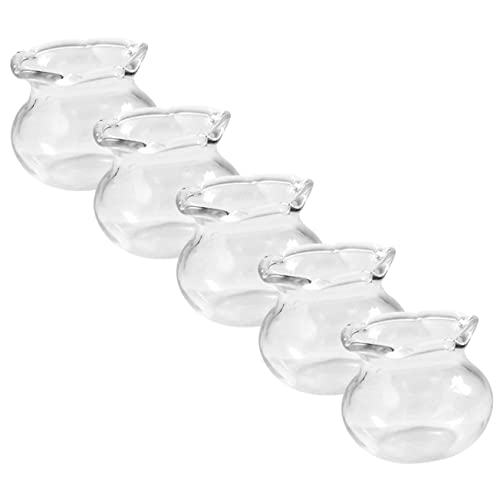 SOPOTUTU 5 Stück Aquarien Zubehör Simulierte Fischschalen DIY Dekoration für Puppenhaus Mikrolandschaften Kreatives für Bastler SOPOTUTU 5 Stück Aquarien Zubehör Simulierte Fischschalen DIY Dekoration für Puppenhaus Mikrolandschaften Kreatives für Bastler von SOPOTUTU