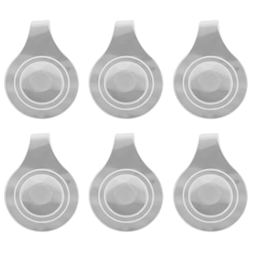 SOPOTUTU 6 Stück Magnetische Reflektor Clips für Kleidung und Rucksack Vielseitige Nachtsicht Reflektoren für Joggen Sport Hunde Leicht und Kompakt Sichere Sichtbarkeit bei Dunkelheit von SOPOTUTU