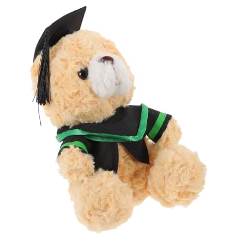 SOPOTUTU Abschlussbär Plüschspielzeug mit Doktorhut und Talar Niedlicher zur Graduierung Weiches und Bequemes Material für Dekoration und Freude Feiern SOPOTUTU Abschlussbär Plüschspielzeug mit Doktorhut und Talar Niedlicher zur Graduierung Weiches und Bequemes Material für Dekoration und Freude Feiern von SOPOTUTU
