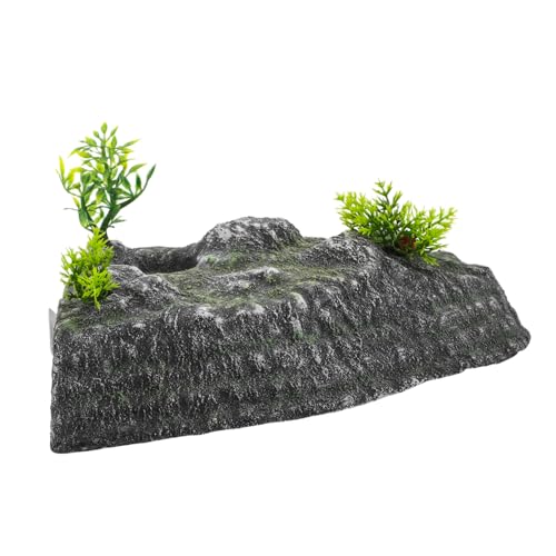 SOPOTUTU Aquariumzubehör Fischtankdekoration Ruheplattform Für Schildkröten Kletterrampe Für Reptilien Steinaquariumskulptur Mit Insel Versteck Für Haustiere SOPOTUTU Aquariumzubehör Fischtankdekoration Ruheplattform Für Schildkröten Kletterrampe Für Reptilien Steinaquariumskulptur Mit Insel Versteck Für Haustiere von SOPOTUTU