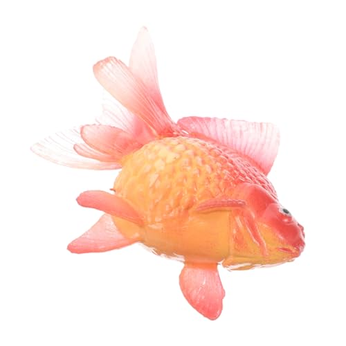 SOPOTUTU Künstlicher Goldfisch Aus Kunststoff Realistischer Schwimmender Fisch Gefälschter Fisch Ornament Simulierte Fischmodelle Für Aquarium-Dekorationen von SOPOTUTU