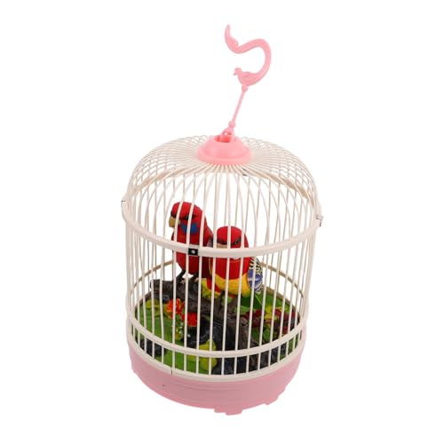 SOPOTUTU Singender Vogelkäfig für Realistische Vogel Modelle mit Geräuschaktivierung Dekoratives für Zuhause Fördert Kreativität und Motorische Fähigkeiten SOPOTUTU Singender Vogelkäfig für Realistische Vogel Modelle mit Geräuschaktivierung Dekoratives für Zuhause Fördert Kreativität und Motorische Fähigkeiten von SOPOTUTU