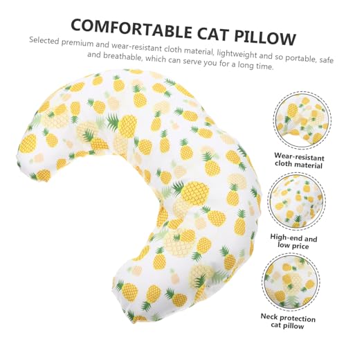 SOPOTUTU U förmiges Katzenkissen Kleines Weiches Haustier nackenkissen für Katzen und Kaninchen Bequemes Schlafkissen für Sofa Bett Körbchen Hautfreundlich und Strapazierfähig SOPOTUTU U förmiges Katzenkissen Kleines Weiches Haustier nackenkissen für Katzen und Kaninchen Bequemes Schlafkissen für Sofa Bett Körbchen Hautfreundlich und Strapazierfähig von SOPOTUTU