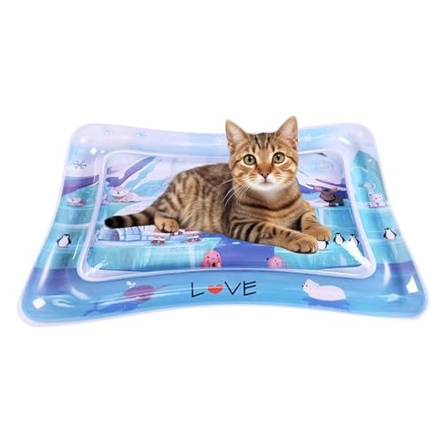 Entworfen mit verdickter Wassersensor-Technologie, sorgt diese Spielmatte für Haltbarkeit und lange Lebensdauer. Entfesseln Sie die Verspieltheit von Katzen, während Sie die berührungsaktivierte Matte Entworfen mit verdickter Wassersensor-Technologie, sorgt diese Spielmatte für Haltbarkeit und lange Lebensdauer. Entfesseln Sie die Verspieltheit von Katzen, während Sie die berührungsaktivierte Matte von SOYDAN