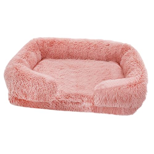 Gepolstertes Sofa für Haustiere, waschbar, aus Baumwolle, großes orthopädisches Schlafsofa für Haustiere, Hunde, Welpen, Katzen, Wohnzimmer, Zimmer und rutschfest Gepolstertes Sofa für Haustiere, waschbar, aus Baumwolle, großes orthopädisches Schlafsofa für Haustiere, Hunde, Welpen, Katzen, Wohnzimmer, Zimmer und rutschfest von SOYDAN