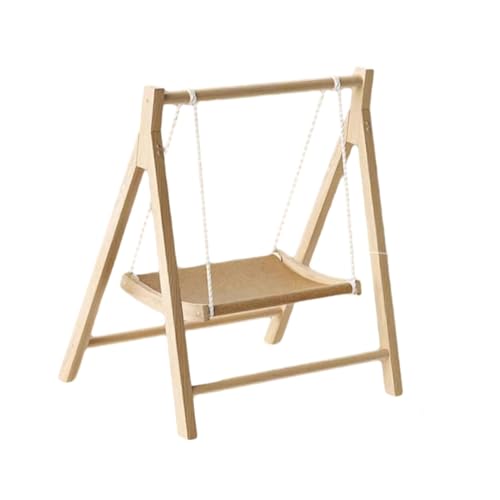 Haustier-Hängematte, Katzenkissen, Sofa, Abnehmbarer, bodenstehender, atmungsaktiver Katzenschaukelstuhl, erhöhtes Katzenbett for Spielen mit Welpen und Kaninchen, einlagig, Gelb/92 Haustier-Hängematte, Katzenkissen, Sofa, Abnehmbarer, bodenstehender, atmungsaktiver Katzenschaukelstuhl, erhöhtes Katzenbett for Spielen mit Welpen und Kaninchen, einlagig, Gelb/92 von SOYDAN