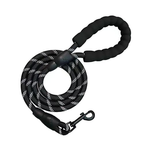 Haustiergeschirr, Weste, reflektierend, großes Hundegeschirr, Hundeleine/11 (Color : 1.5m Reflective Round Rope) von SOYDAN