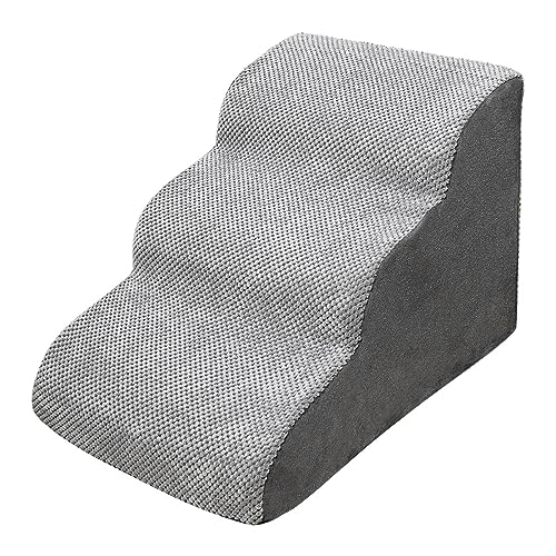 Hundetreppengriff, kleine Hunderampe, leichte Hundetreppe, langlebige Hundetreppe, einfach zu bedienende Hundetreppe, rutschfeste Haustiertreppe, Schaumstoff-Hunderampe für Bett, Kätzchen, Katzen und Hundetreppengriff, kleine Hunderampe, leichte Hundetreppe, langlebige Hundetreppe, einfach zu bedienende Hundetreppe, rutschfeste Haustiertreppe, Schaumstoff-Hunderampe für Bett, Kätzchen, Katzen und von SOYDAN