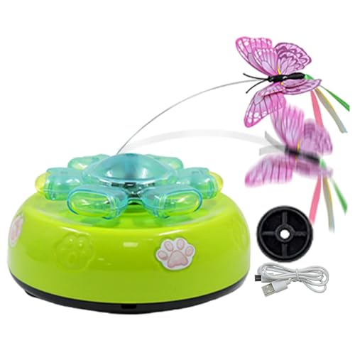Katzenschmetterling Spielzeug, Elektrisches Katzenspielzeug, Automatisches Katzenspielzeug, Schmetterling Flapping Interaktives Automatisches Katzenspielzeug | Langweiliges Indoor Adult Cat Katzenschmetterling Spielzeug, Elektrisches Katzenspielzeug, Automatisches Katzenspielzeug, Schmetterling Flapping Interaktives Automatisches Katzenspielzeug | Langweiliges Indoor Adult Cat von SOYDAN