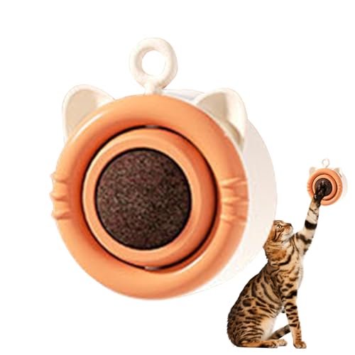 SOYDAN Katzenspielzeug für Katzen – Cartoon-Katzenkugeln, 360 ° drehbar, leckbar, interaktives Spielzeug für Katzen, für Wohnzimmer, Schlafzimmer, Tierheim SOYDAN Katzenspielzeug für Katzen – Cartoon-Katzenkugeln, 360 ° drehbar, leckbar, interaktives Spielzeug für Katzen, für Wohnzimmer, Schlafzimmer, Tierheim von SOYDAN