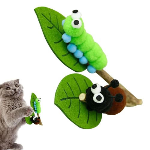 SOYDAN Silvervine Kauspielzeug für Katzen, 2 Stück, entzückendes Katzenspielzeug für natürliche Katzen, Spielzeug mit Katze zum Zähneknirschen, interaktives Spielzeug SOYDAN Silvervine Kauspielzeug für Katzen, 2 Stück, entzückendes Katzenspielzeug für natürliche Katzen, Spielzeug mit Katze zum Zähneknirschen, interaktives Spielzeug von SOYDAN