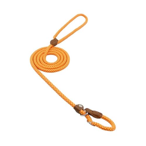 Nylon Pet Dog Round Rope Lead Adjustable Dog Collar For Small Medium Large Dogs Leash P Chain Walking Pets Leads von SOZY