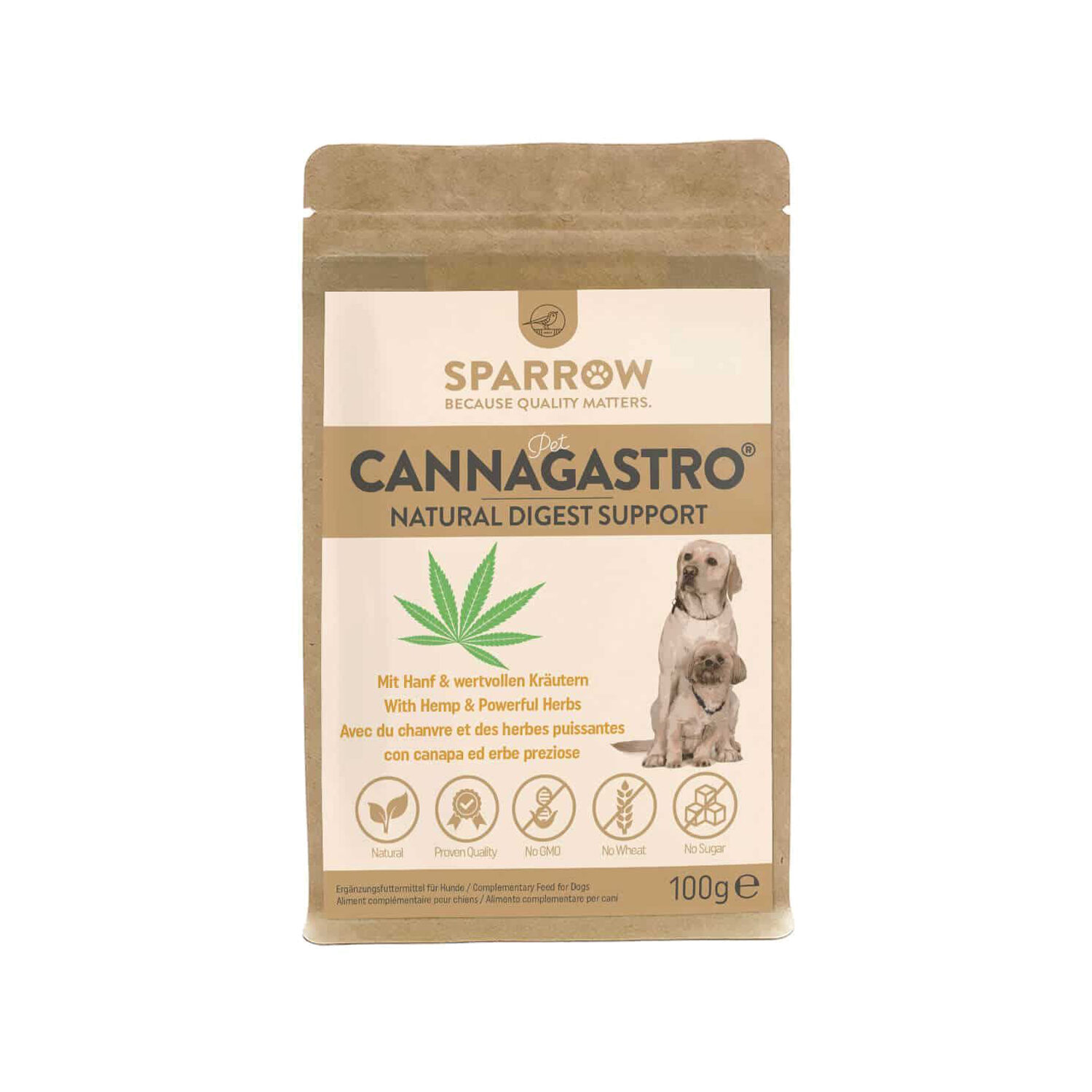 SPARROW Pet CannaGastro - 100 g von SPARROW