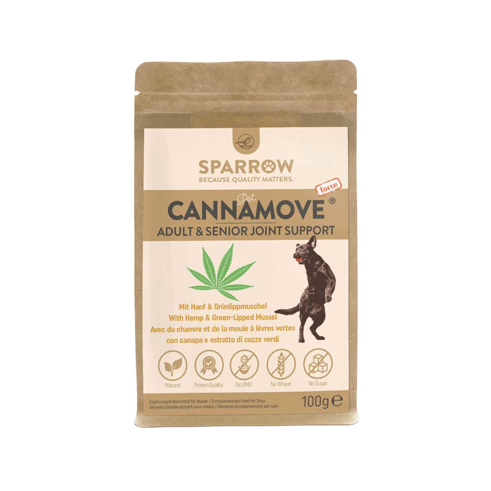 SPARROW Pet CannaMove Forte - 100 g von SPARROW