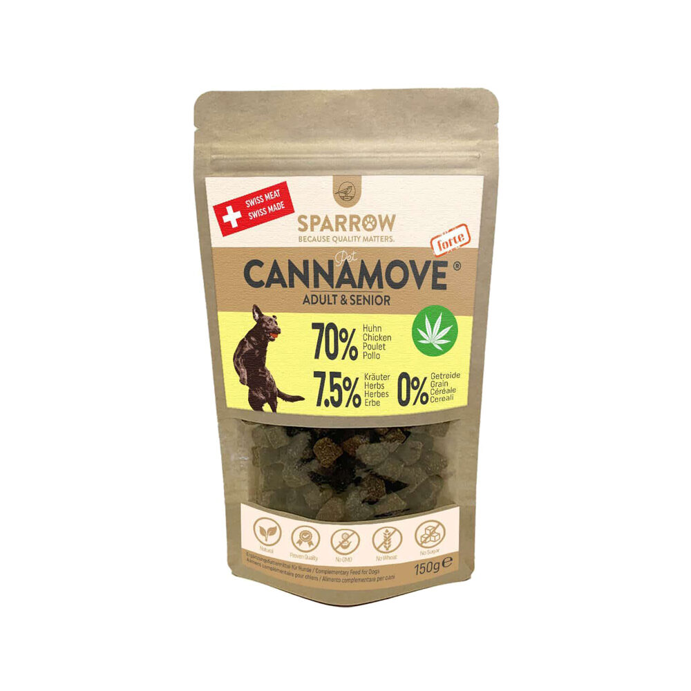 SPARROW Pet CannaMove Forte Joint Fit Snacks - 200 g von SPARROW