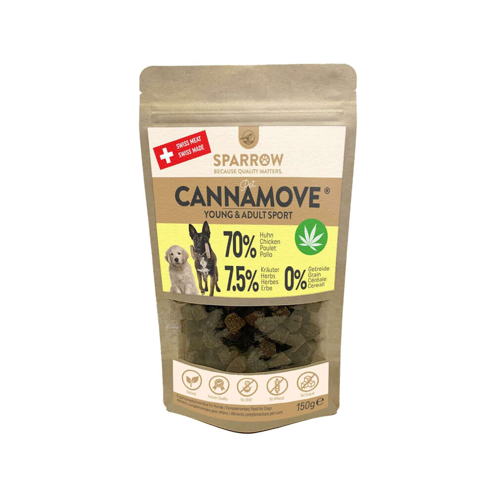 SPARROW Pet CannaMove Snacks - 200 g von SPARROW