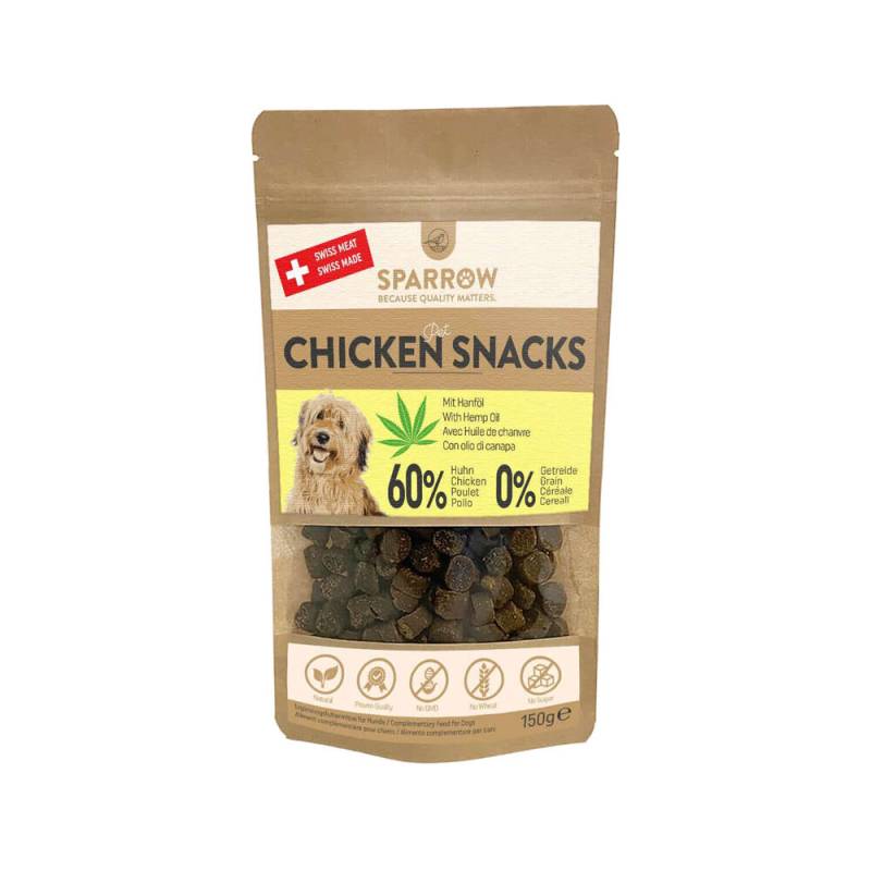 SPARROW Pet Chicken Snacks mit CBD - 150 g von SPARROW