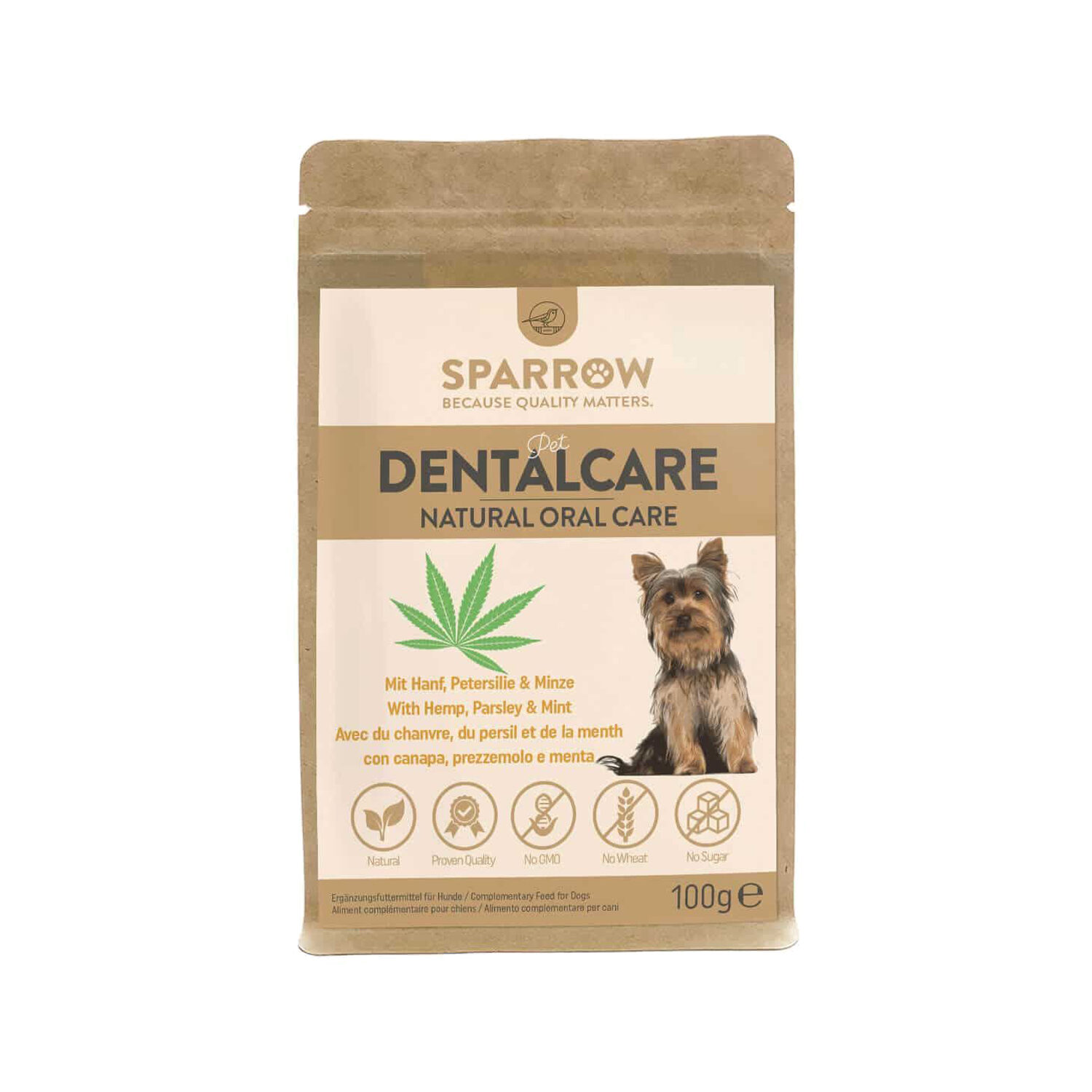 SPARROW Pet DentalCare - 100 g SPARROW Pet DentalCare - 100 g von SPARROW
