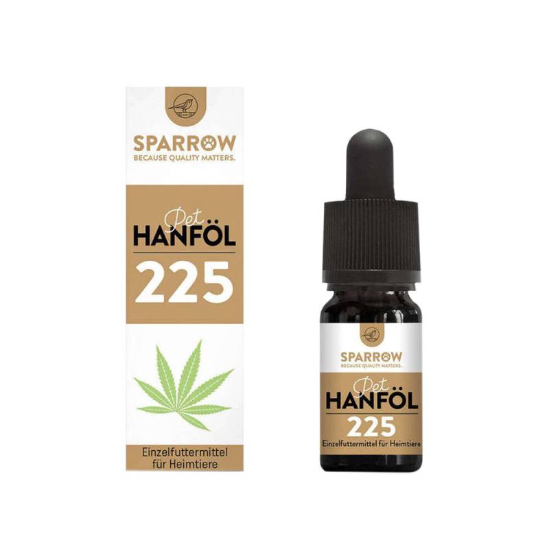 SPARROW Pet Hanföl 225 - 10 ml von SPARROW