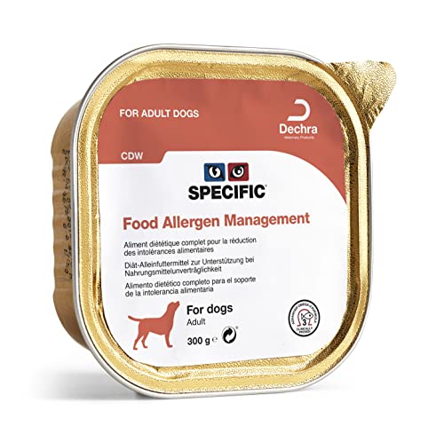 DECHRA Veterinary Products - SPECIFIC CDW Food Allergen Management - Hypoallergenes Hundefutter mit Lamm und Reis - Nassfutter für Hunde - Glutenfrei - Erwachsene Hunde - 6x300g von SPECIFIC