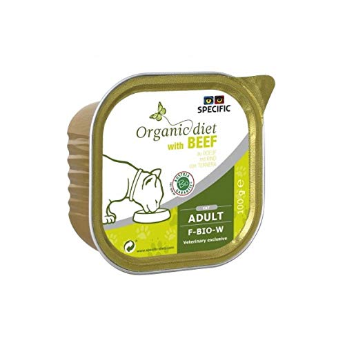 Organic Rindfleisch, 100 g, Behälter für Katzen Organic Rindfleisch, 100 g, Behälter für Katzen von SPECIFIC