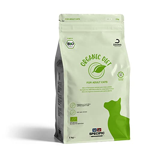 SPECIFIC Feline F-Bio-D für Erwachsene, organisch, Box, 3 x 2 kg von SPECIFIC