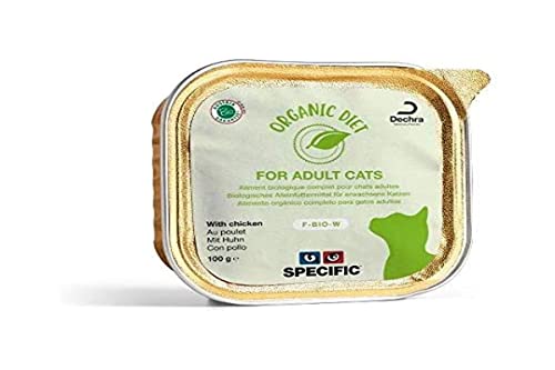 SPECIFIC Feline F-Bio-W Huhn, organisch, Box 7 x 100 g, 700 g von SPECIFIC