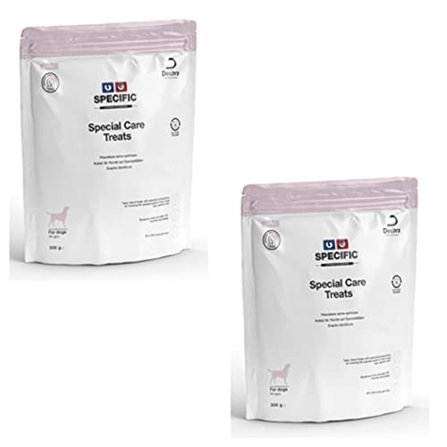 Specific CT-SC Special Care Treats | Doppelpack | 2 x 300g | Leckerli für Hunde mit gesundheitlichen Problemen | Kann unterstützend wirken bei u.a. Pankreatitis und Urolithiasis von SPECIFIC