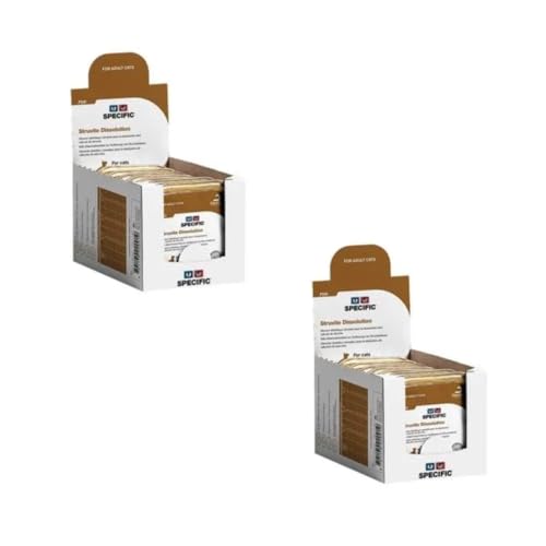 Specific FSW Struvite Dissolution | Doppelpack | 2 x 7 x 100 g | Alleinfuttermittel für Katzen | Zur Unterstützung bei Struvitkristallen | Reduzierten Magnesium- & Phosphorgehalt Specific FSW Struvite Dissolution | Doppelpack | 2 x 7 x 100 g | Alleinfuttermittel für Katzen | Zur Unterstützung bei Struvitkristallen | Reduzierten Magnesium- & Phosphorgehalt von SPECIFIC