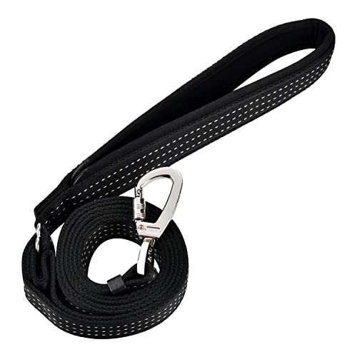 SPEELULU 1m - 1.8m Hundeleine mit karabiner Klettern, Verstellbarer Leine Hund mit Gepolstertem Haltegriff, Reflektierend Haustierleine Hundführt für Mittlere Große Hunde Training, Spaziergänge SPEELULU 1m - 1.8m Hundeleine mit karabiner Klettern, Verstellbarer Leine Hund mit Gepolstertem Haltegriff, Reflektierend Haustierleine Hundführt für Mittlere Große Hunde Training, Spaziergänge von SPEELULU