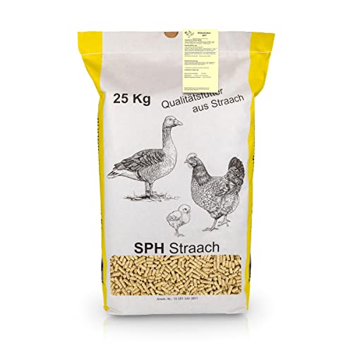 SPH Kükenfutter für Hühnerküken 25 Kg Sack Geflügelfutter Sack - universelles Futter aus regionaler Produktion von SPH Straach