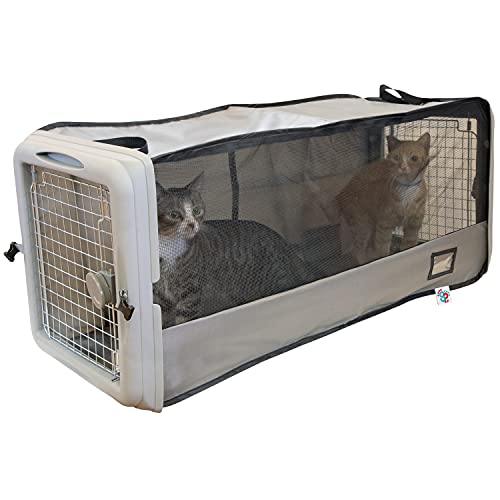 SPORT PET Große Pop-Open-Hundehütte, tragbarer Katzenkäfig, wasserdichtes Haustierbett, Reisestreu-Sammlung von SPORT PET