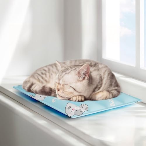 SPORTARC Herausnehmbare und waschbare Kühlgel-Haustierunterlage, leicht zu reinigen, für Haustierbesitzer (C 40 x 50 cm) von SPORTARC