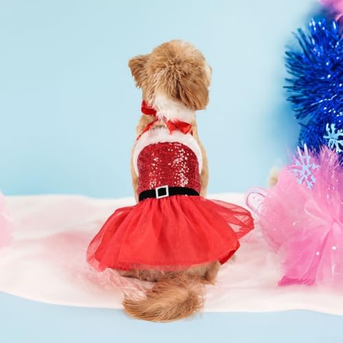 Urlaubskleid für Hunde und Katzen aus weichem Baumwollmischgewebe, perfekt entworfen, um Silvester stilvoll zu feiern. Größe L Urlaubskleid für Hunde und Katzen aus weichem Baumwollmischgewebe, perfekt entworfen, um Silvester stilvoll zu feiern. Größe L von SPORTARC