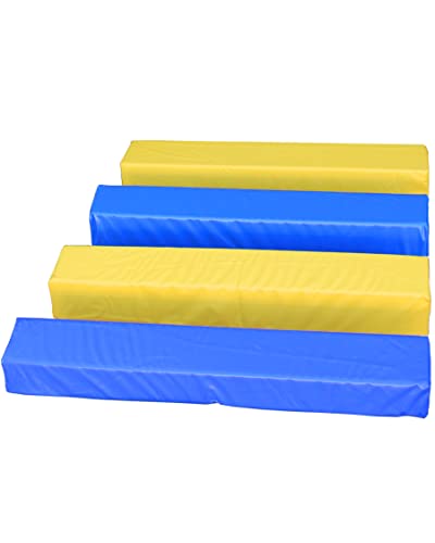 SPORTIKEL24 Agility Soft-Weitsprung – Agility Long-Jump – Weitsprung mit 4 Balken, gelb & blau – für Agility-Turnier & Training SPORTIKEL24 Agility Soft-Weitsprung – Agility Long-Jump – Weitsprung mit 4 Balken, gelb & blau – für Agility-Turnier & Training von SPORTIKEL24