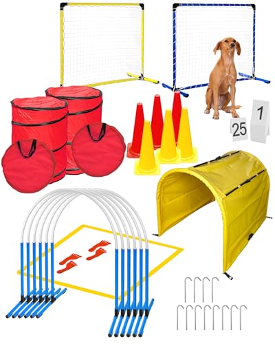 SPORTIKEL24 Superhund Hoopers Profi-Set - Robustes Hoopers Trainingsequipment für Hunde - Ideal für Hoopers-Hundesport SPORTIKEL24 Superhund Hoopers Profi-Set - Robustes Hoopers Trainingsequipment für Hunde - Ideal für Hoopers-Hundesport von SPORTIKEL24