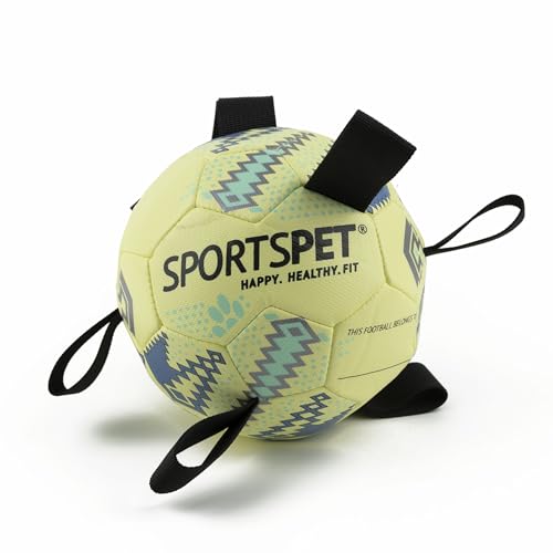 SPORTSPET Tab Fußball, Größe 2, Pastellgelb, Blau ONLINE SPORTSPET Tab Fußball, Größe 2, Pastellgelb, Blau ONLINE von SPORTSPET