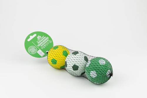 SPORTSPET x Celtic Tough Bounce Hundebälle, langlebige Gummibälle für starke und aktive Hunde, ungiftig, schwimmt im Wasser, offizielle Vereinsfarben, 65 mm, 3 Stück SPORTSPET x Celtic Tough Bounce Hundebälle, langlebige Gummibälle für starke und aktive Hunde, ungiftig, schwimmt im Wasser, offizielle Vereinsfarben, 65 mm, 3 Stück von SPORTSPET