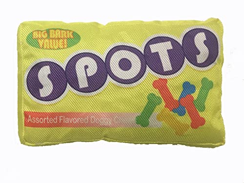 Ethical Spot Fun Candy Hundespielzeug aus ballistischem Nylon, mit Knisterpapier und Quietscher, 17,8 cm von SPOT