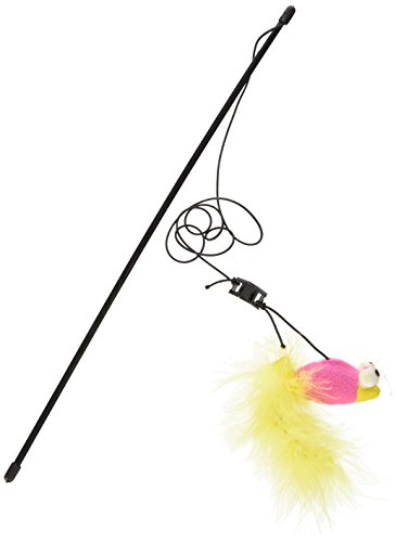 Feather BOA Toy w/Wand & Catnip Ethical Pet Federboa Spielzeug mit Zauberstab, und Katzenminze Feather BOA Toy w/Wand & Catnip Ethical Pet Federboa Spielzeug mit Zauberstab, und Katzenminze von SPOT