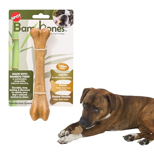 SPOT Ethical Pets 54318 Kauspielzeug für Haustiere, Bambusknochen, Hühner SPOT Ethical Pets 54318 Kauspielzeug für Haustiere, Bambusknochen, Hühner von SPOT