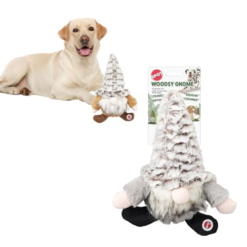 SPOT Woodsy Zwerg Hundespielzeug – weich, gefüllt, quietschend, Plüsch-Spielzeug für mittelgroße und große Hunde und Welpen, Bereicherung für leichte Kauer und Kuscheler, 30,5 cm SPOT Woodsy Zwerg Hundespielzeug – weich, gefüllt, quietschend, Plüsch-Spielzeug für mittelgroße und große Hunde und Welpen, Bereicherung für leichte Kauer und Kuscheler, 30,5 cm von SPOT