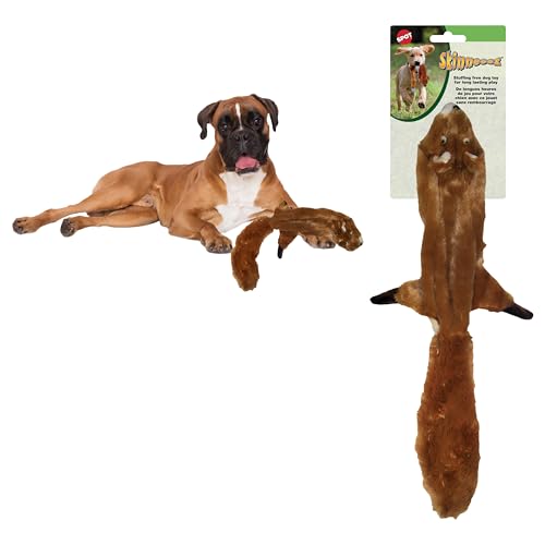 Skinneeez 470473 Hundespielzeug Eichhörnchen, 61 cm, braun von SPOT