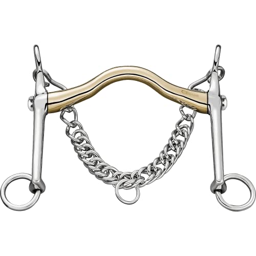 Sprenger Bemelmans Reitkandare 14 mm - Sensogan, 115 mm Weite, mit drehbaren Seitenteilen von Herm Sprenger