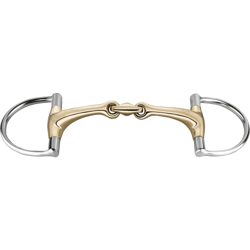 Sprenger Dynamic RS - Hunter Jumper D-Ring, 14 mm doppelt gebrochen - Sensogan, 125 mm Weite von Herm Sprenger